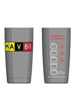 AV8R MUG, DOUBLE WALL VACUUM INSULATED STAINLESS STEEL TUMBLER, MUG