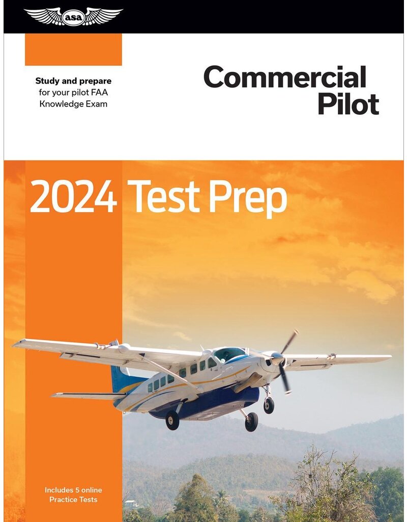 ASA Commercial Pilot Test Prep 2024