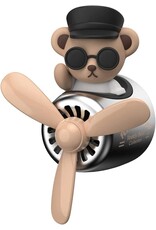 Teddy Bear Pilot Car Fragrance Air Freshener