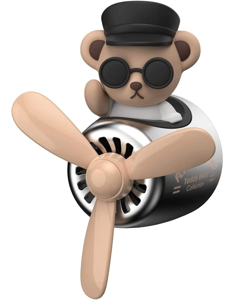 Teddy Bear Pilot Car Fragrance Air Freshener