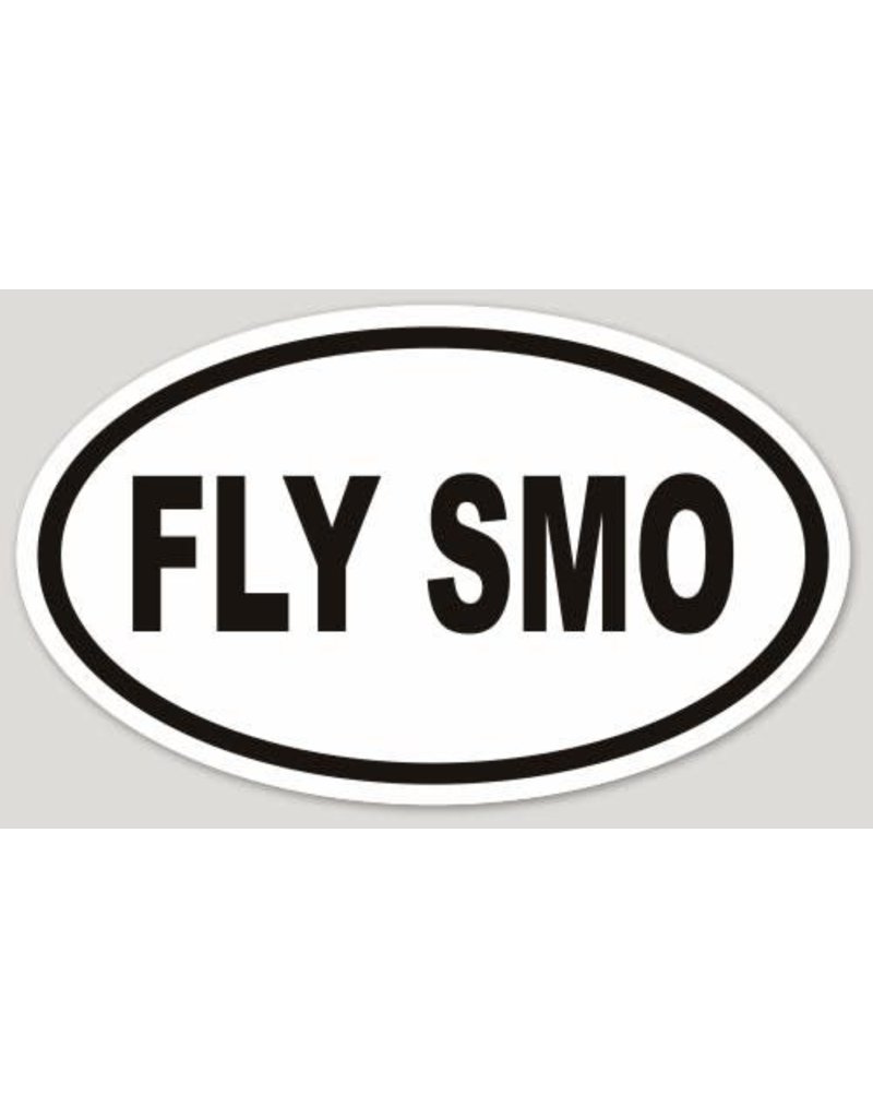 FLY SMO OVAL STICKER