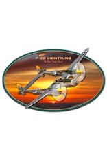 P-38 Lightning 3D Sign