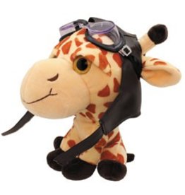 GIRAFFE Stuffed Aviator