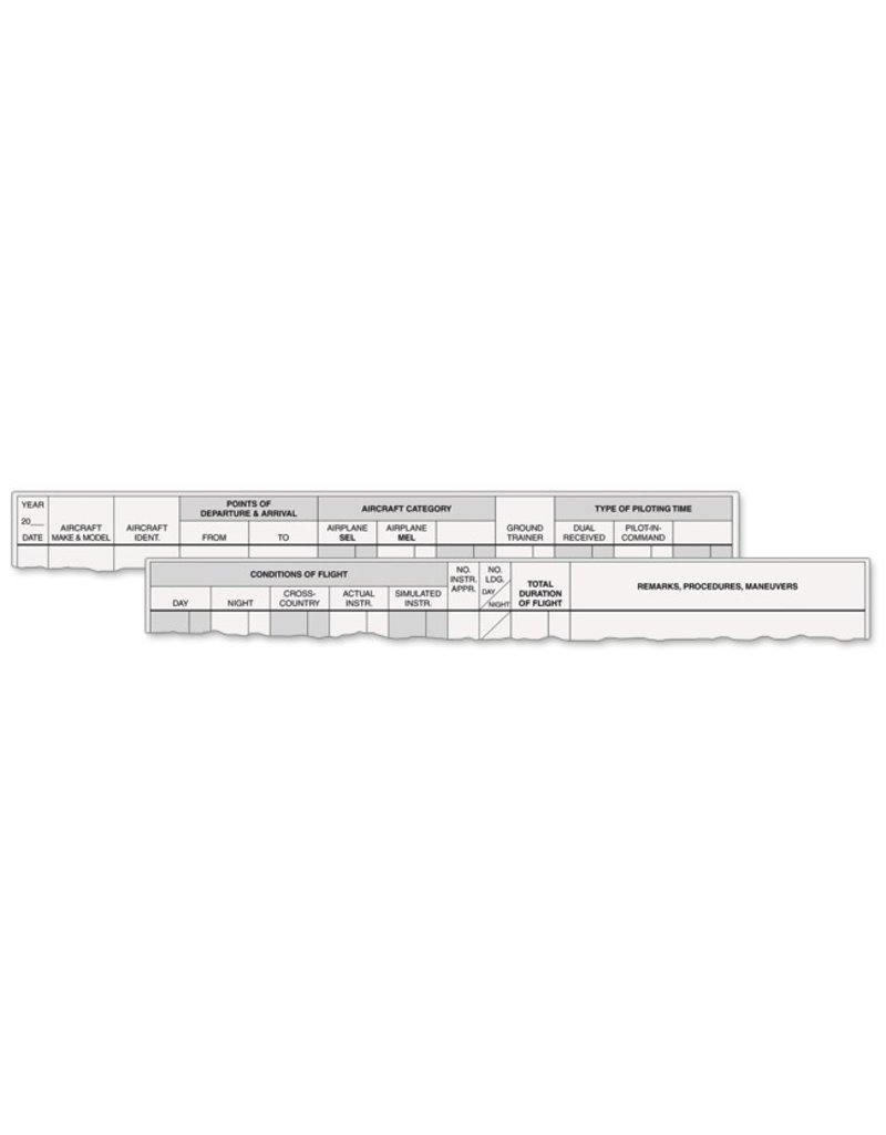 ASA ASA Standard Pilot Log