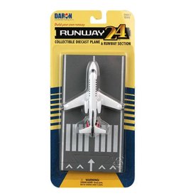 PRIVATE JET, RUNWAY 24