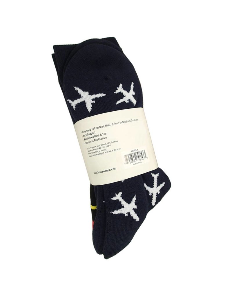 PREMIUM CREW SOCKS, SET OF 3-PAIRS