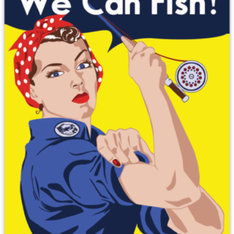 TH We Can Fish Sticker