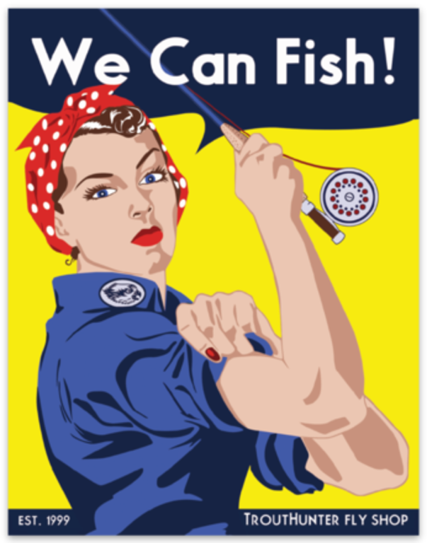 TH We Can Fish Sticker