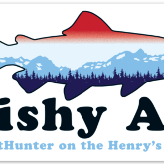 TroutHunter Products TH Fishy AF Sticker
