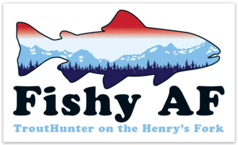 TroutHunter Products TH Fishy AF Sticker