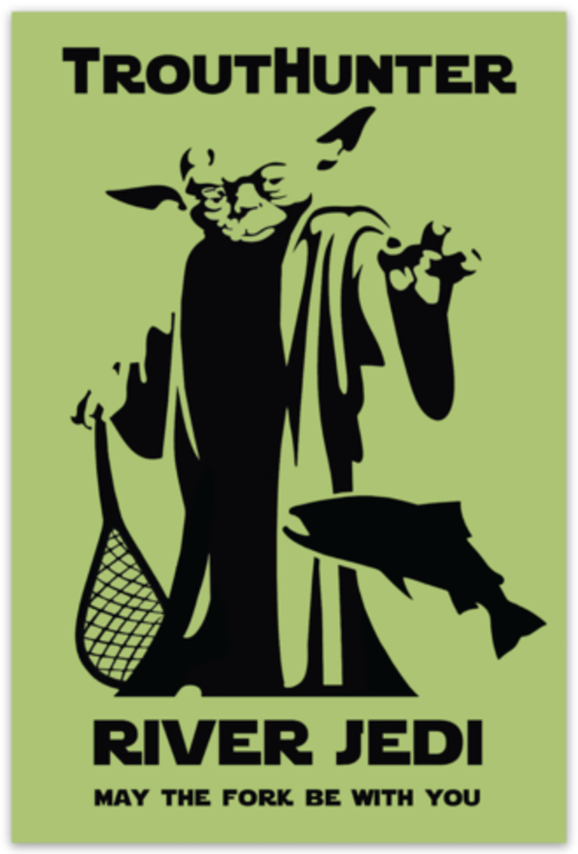 TH River Jedi Sticker
