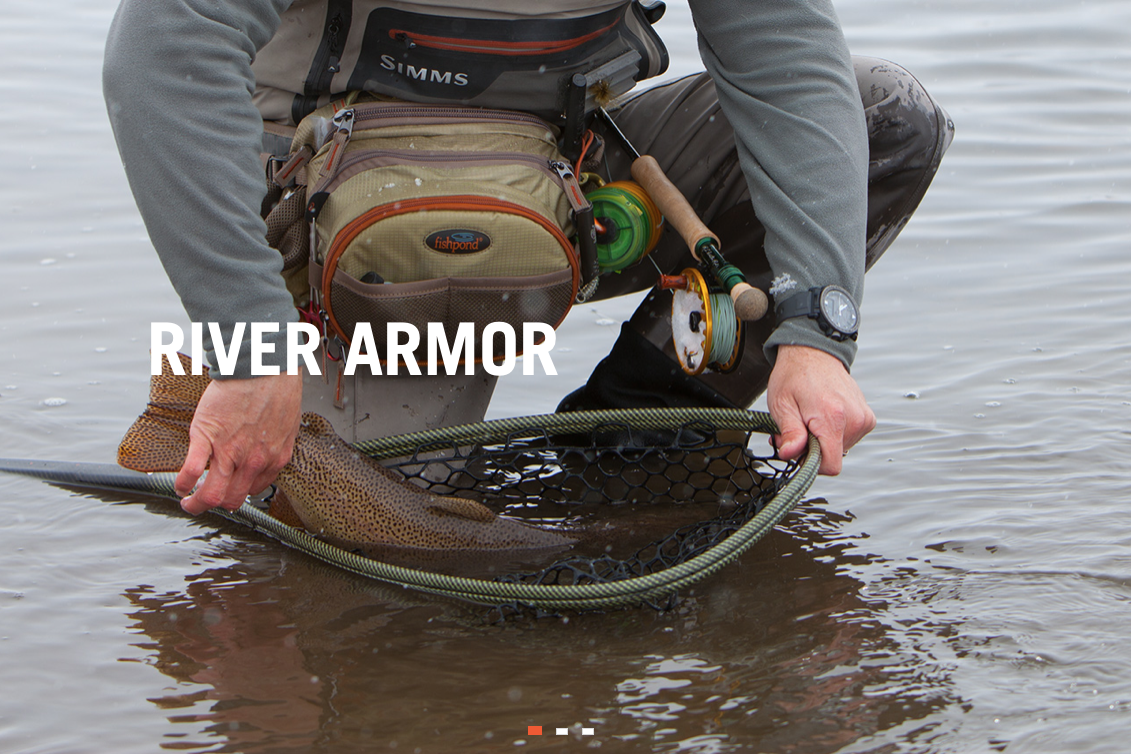 Fishpond Nomad El Jefe Net- River Armor - TroutHunter - Island Park, ID
