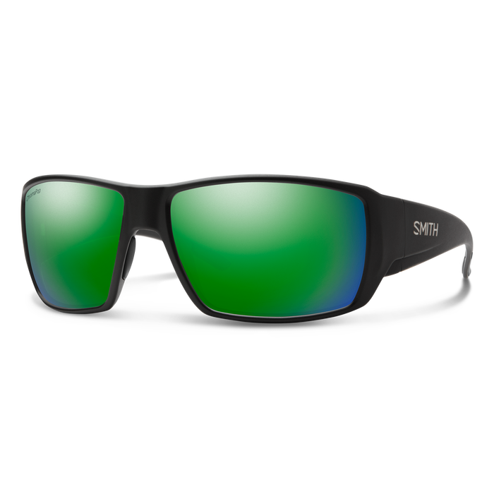 Smith Optics Guide's Choice Matte Black ChromaPop Glass Polarized Green