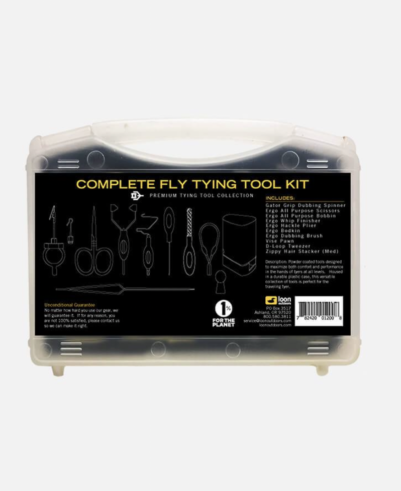 Loon Outdoors Loon Complete Fly Tying Tool Kit - Black