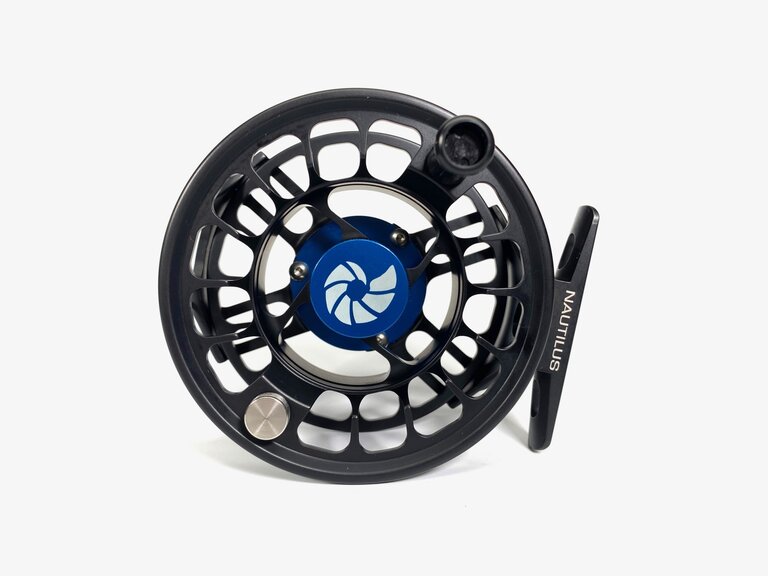 Nautilus Reels Nautilus X Series Fly Reel Black/Blue Custom