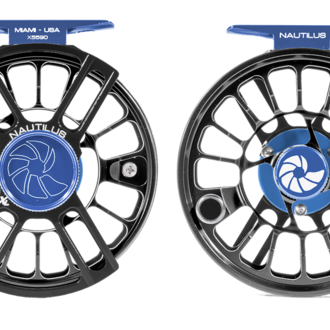 Nautilus Reels Nautilus X Series Fly Reel Black/Blue Custom