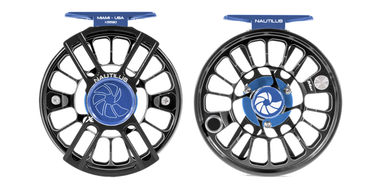 Nautilus Reels Nautilus X Series Fly Reel Black/Blue Custom