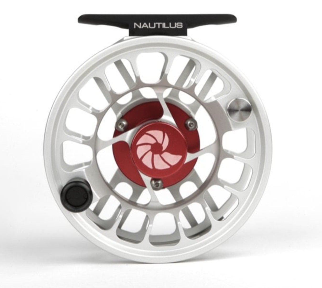 Nautilus X Series Reel Titanium/Red XL 6/7 - TroutHunter - Island Park, ID
