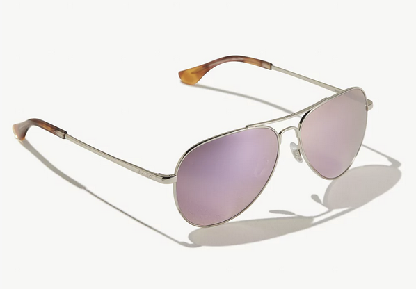 Bajio Sunglasses Bajio Sunglasses Solado Silver Gloss/Rose  Mirror