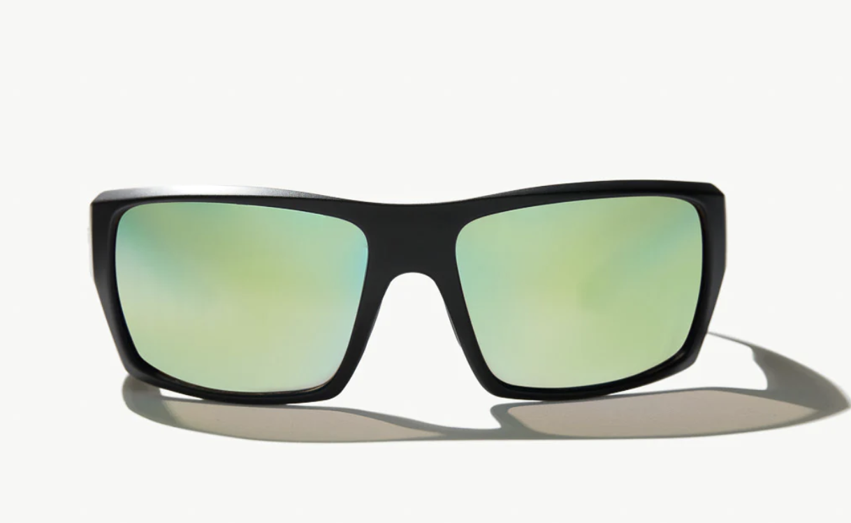 Bajio Sunglasses Bajio Sunglasses Nato Black Matte/Green Mirror