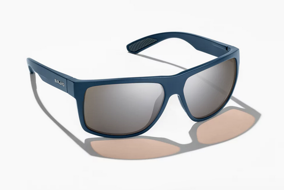 Bajio Sunglasses Bajio Sunglasses Bonneville Blue Matte/Silver Mirror