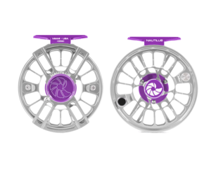 Nautilus X Series Reel Titanium/Purple Custom XM 4/5 - TroutHunter