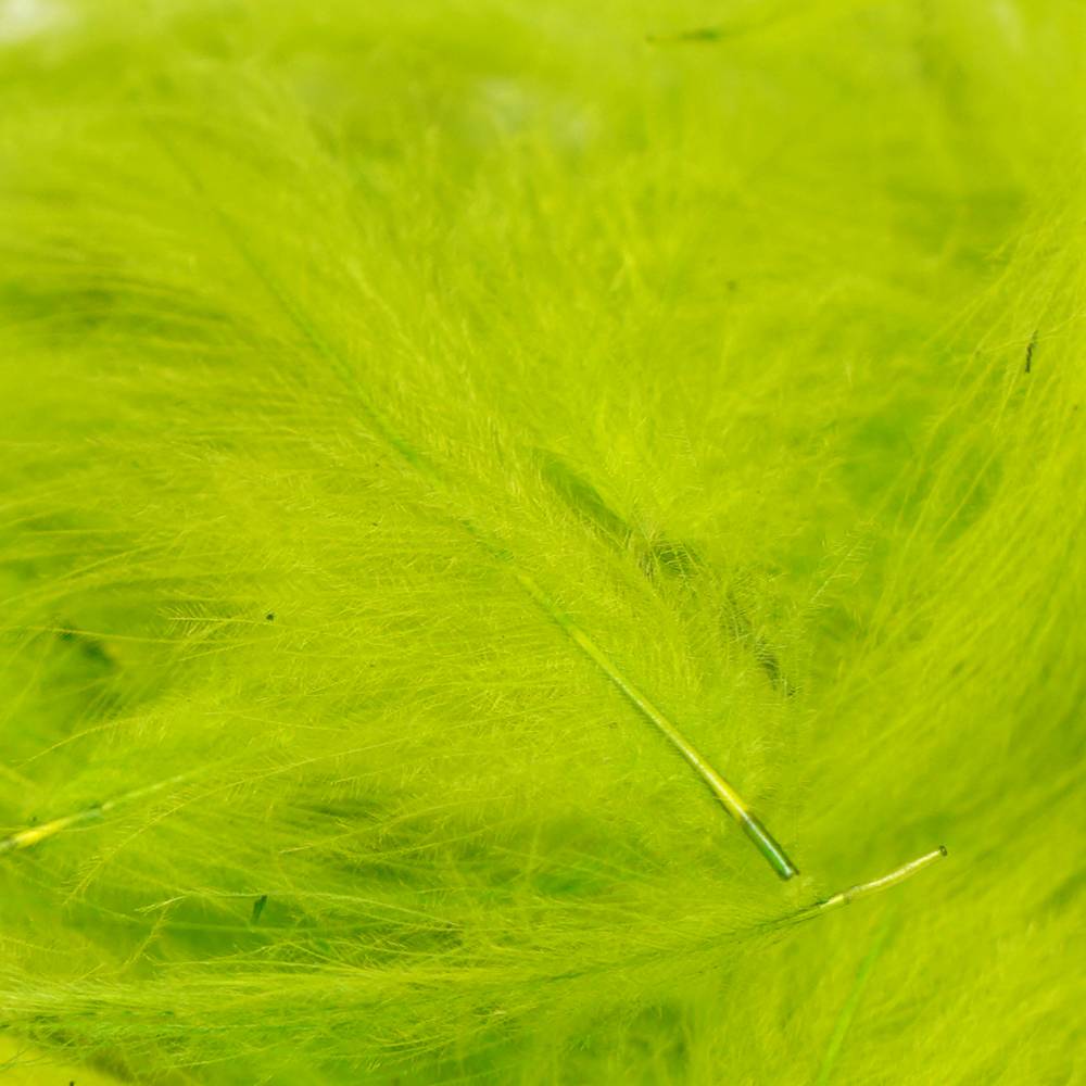 TroutHunter Products TroutHunter Premium Dyed CDC - Caddis Green - Small .5g