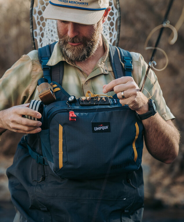 Umpqua Feather Merchants NorthFork Chest Pack Cobalt