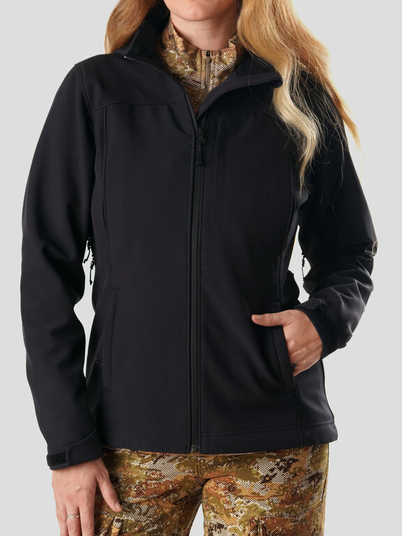 Duck Camp Duck Camp W's Contact Softshell-Black