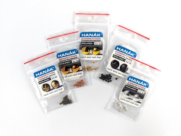 Hanak Hanak Tungsten Beads Round