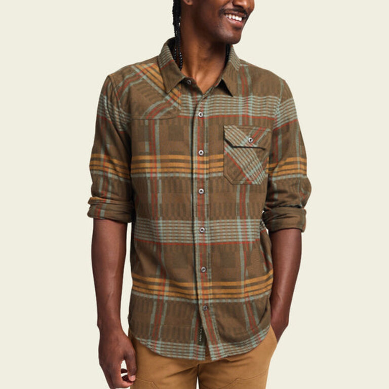 Howler Bros Howler Bros Harker's Flannel:Forage