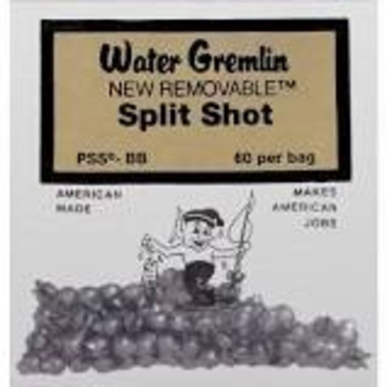 Alpine Tackle Water Gremlin Split Shot - Lead & Tin