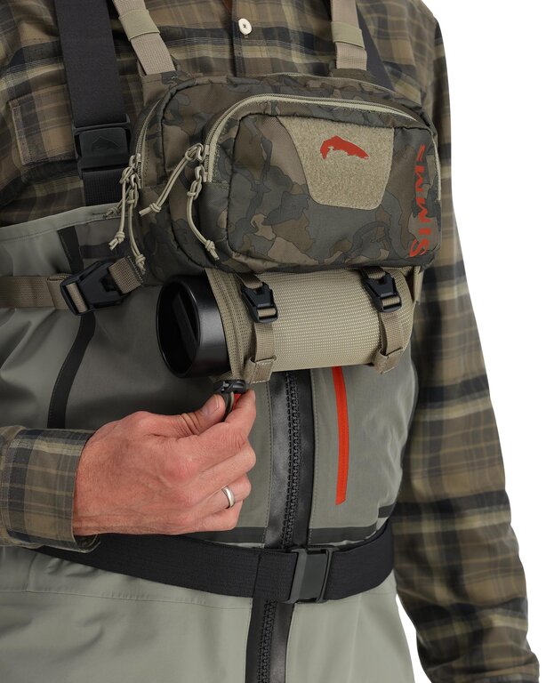 Simms Fishing Simms Tributary Hybrid Chest Pack-Balsalt