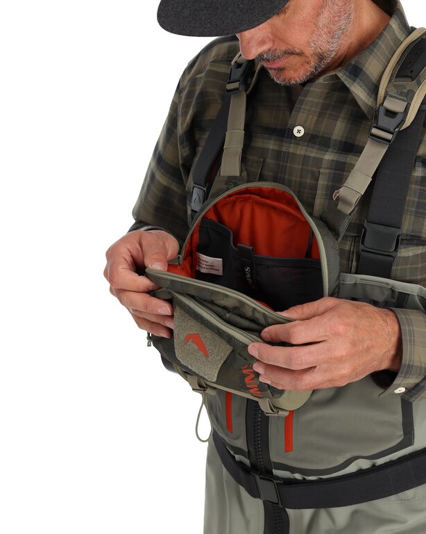 Simms Fishing Simms Tributary Hybrid Chest Pack-Balsalt