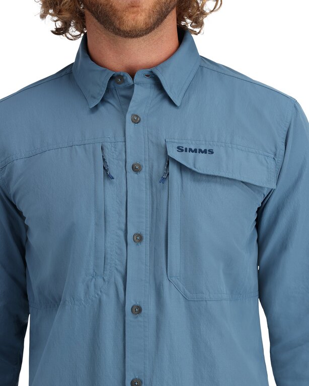 Simms Fishing Simms M's Guide Shirt-LOGO