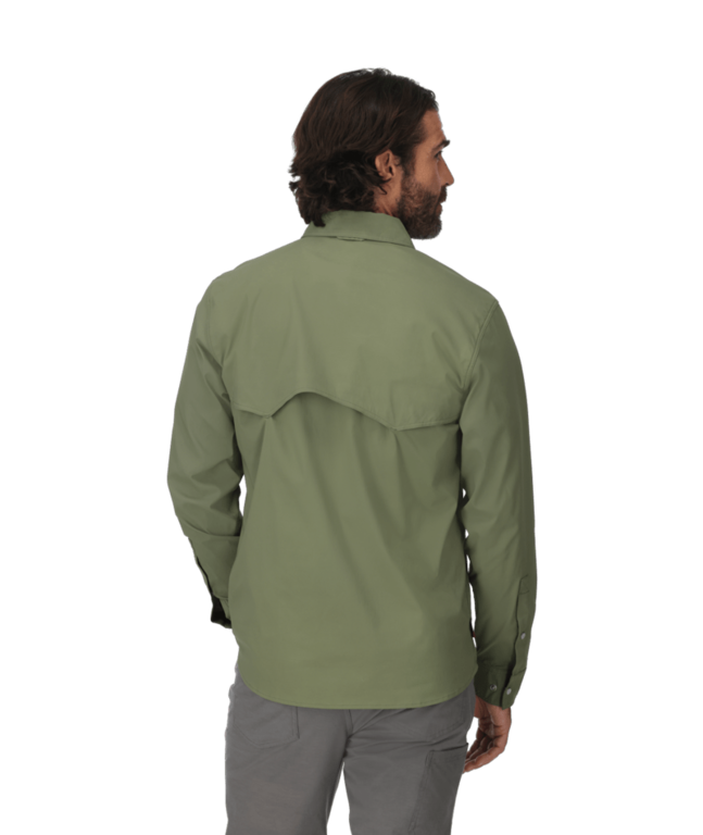 Simms Fishing Simms Big Sky Tech LS Shirt-LOGO