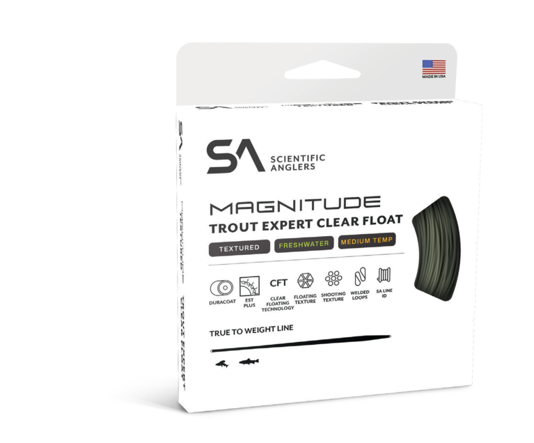 Scientific Angler SA Magnitude Smooth Trout Expert 10' Clear Float  Tip