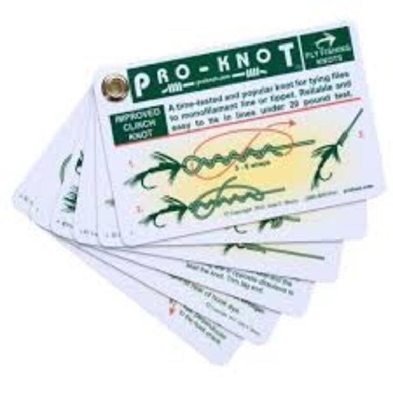 Angler Sport Group Pro Knot Fishing Knot Cards