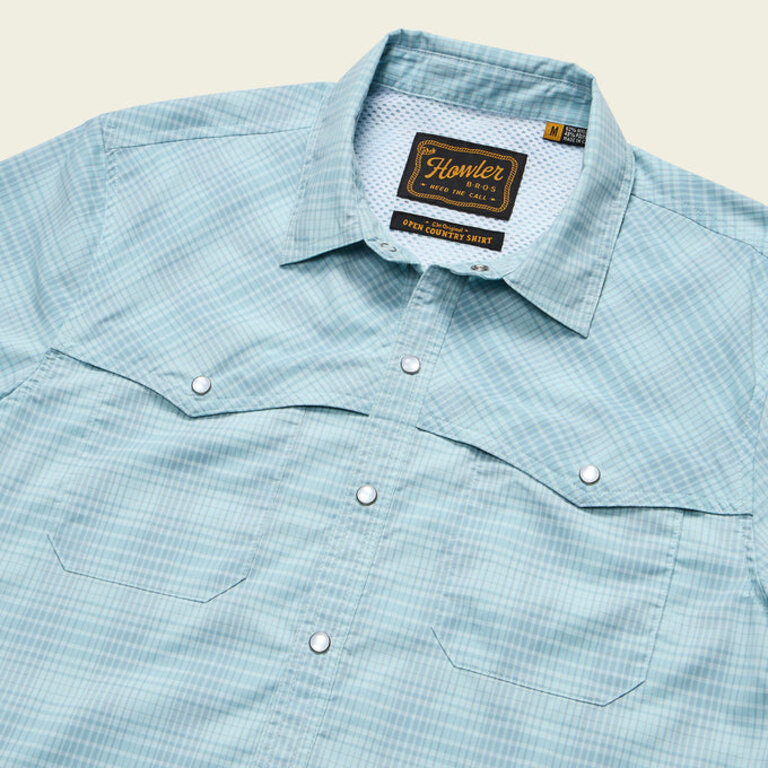 Howler Bros Howler Bros Open Country Tech:Coopers Plaid:Sterling