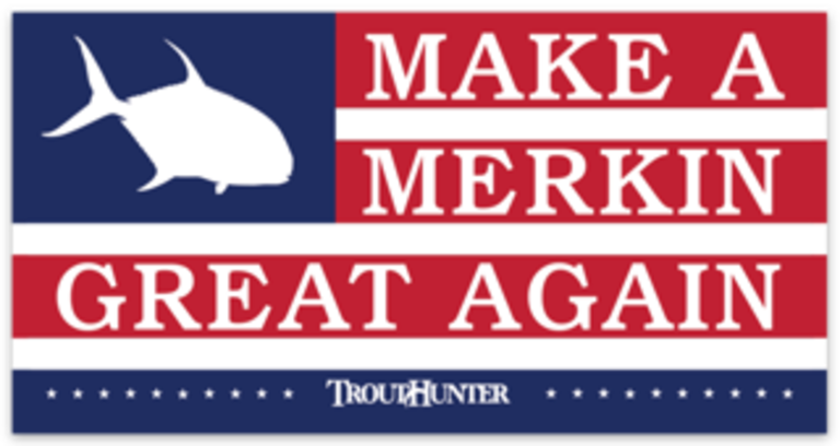 TH Make A Merkin Great Again Sticker