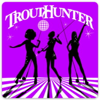TroutHunter Products TH Disco Sticker