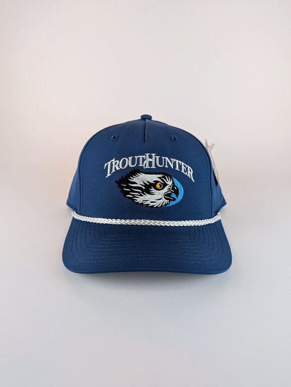 Richardson Richardson Hat 258 Five Panel Classic Rope LT BLU/WHT