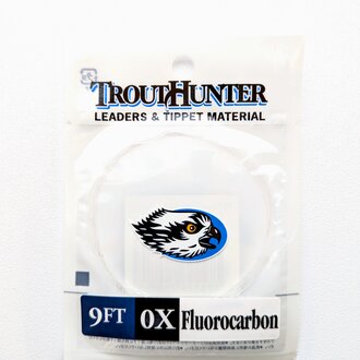 TroutHunter Products Trouthunter Fluorocarbon Leader 9' w/Loop