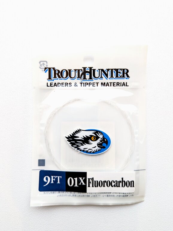 TroutHunter Products Trouthunter Fluorocarbon Leader 9' w/Loop