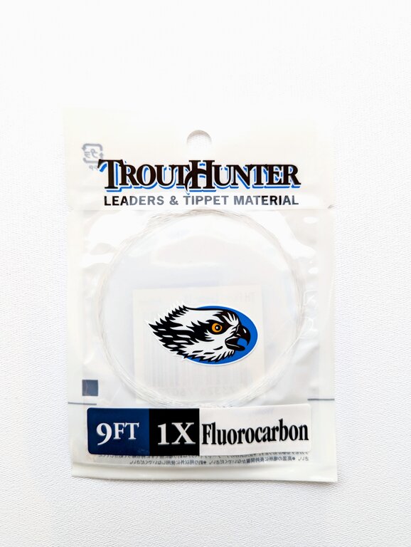 TroutHunter Products Trouthunter Fluorocarbon Leader 9' w/Loop
