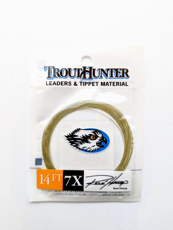 TroutHunter Products Rene Harrop Nylon Leaders 14 Foot w/ Loop