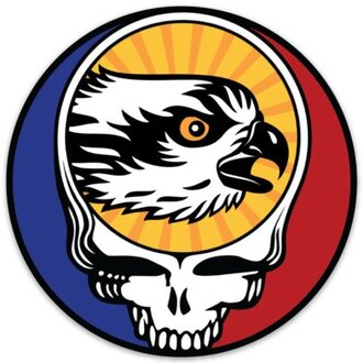 TroutHunter Products TH Steal Your Face Sticker TroutHunter Products TH Steal Your Face Sticker