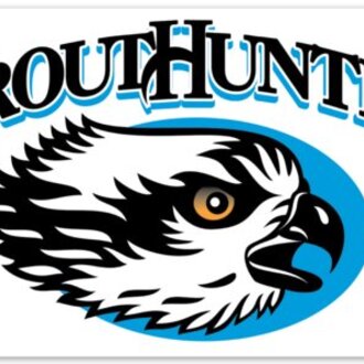 TroutHunter Products TH Osprey Sticker - Square