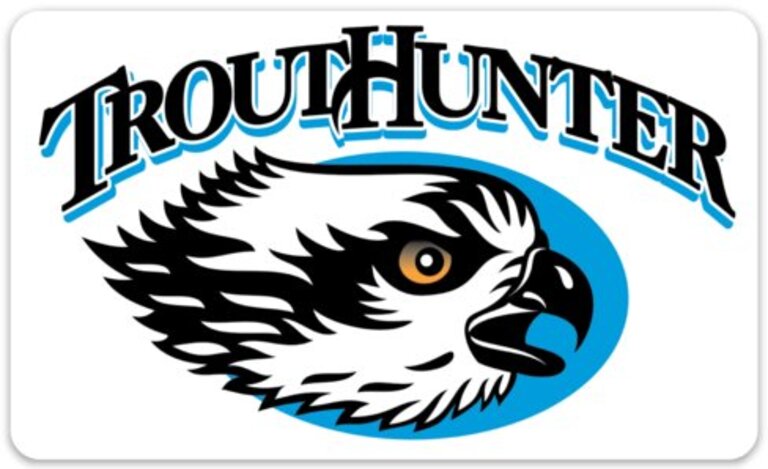 TroutHunter Products TH Osprey Sticker - Square