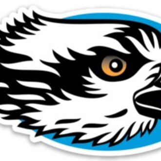 TroutHunter Products TH Osprey Sticker - Round